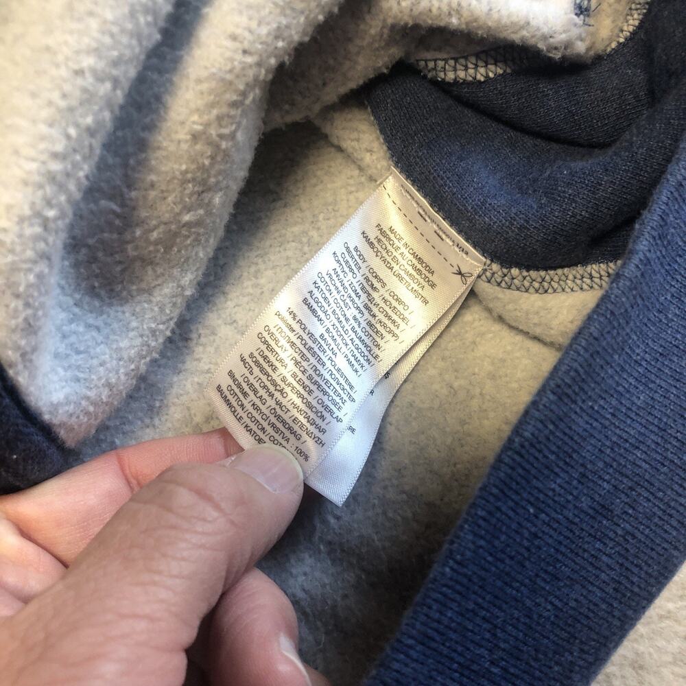 Polo Ralph Lauren Jacket Mens Size Large Hooded Full Zip Sweatshirt Preppy - Picture 11 of 13